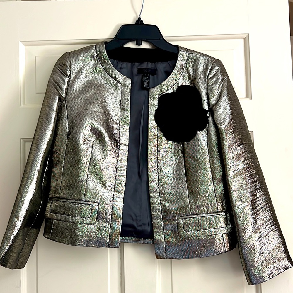 Dressy Metallic Blazer